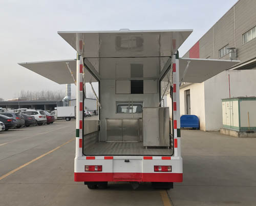 程力威牌CLW5030XSH6RL型售貨車